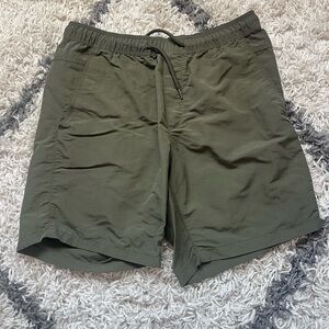 H&M Olive Green Athletic Shorts
